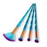 4/7/10Pcs Diamond Makeup Brushes Set