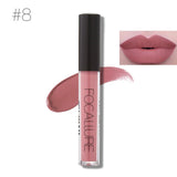 FOCALLURE waterproof matte Liquid lipstick Moisturizer velvet Smooth mate lip stick lasting Lip Gloss Cosmetic Beauty Makeup