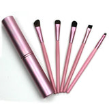 5pcs Travel Portable Mini Eye Makeup Brushes