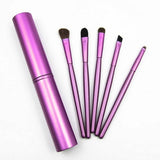 5pcs Travel Portable Mini Eye Makeup Brushes