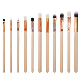 12 pcs Eyeshadow Makeup Brushes Set