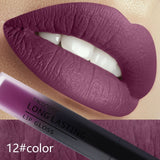 24 Color Liquid Waterproof Lipstick