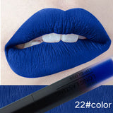 24 Color Liquid Waterproof Lipstick