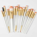 ROSALIND 20Pcs Professional Makeup Brushes Set Powder