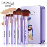 Wool Fiber Makeup Brush Set