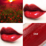 1Pc Hot  Lips Makeup 6 Colors Liquid Lipstick Mirror Surface