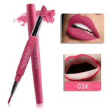 14 Color Double-end Lip Makeup Lipstick Pencil