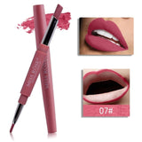 14 Color Double-end Lip Makeup Lipstick Pencil