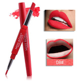 14 Color Double-end Lip Makeup Lipstick Pencil