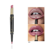 2 in 1 Pencil Waterproof Long Lasting Lipstick