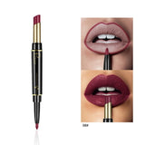 2 in 1 Pencil Waterproof Long Lasting Lipstick