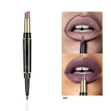 2 in 1 Pencil Waterproof Long Lasting Lipstick