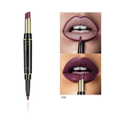 2 in 1 Pencil Waterproof Long Lasting Lipstick