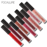 FOCALLURE Matte Liquid Lipstick Waterproof Moisturizer Smooth Lip Stick Long-lasting Lip Tint Cosmetic Lip Makeup