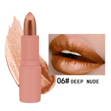 16 Colors Waterproof Long Lasting Metallic  Lipstick