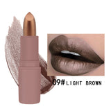 16 Colors Waterproof Long Lasting Metallic  Lipstick