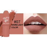 16 Colors Waterproof Long Lasting Metallic  Lipstick